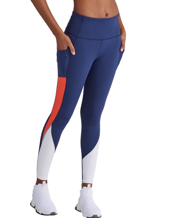 Champion Absolute 7/8 Legging Dames - Donkerblauw - Belgie 0948OSBXK